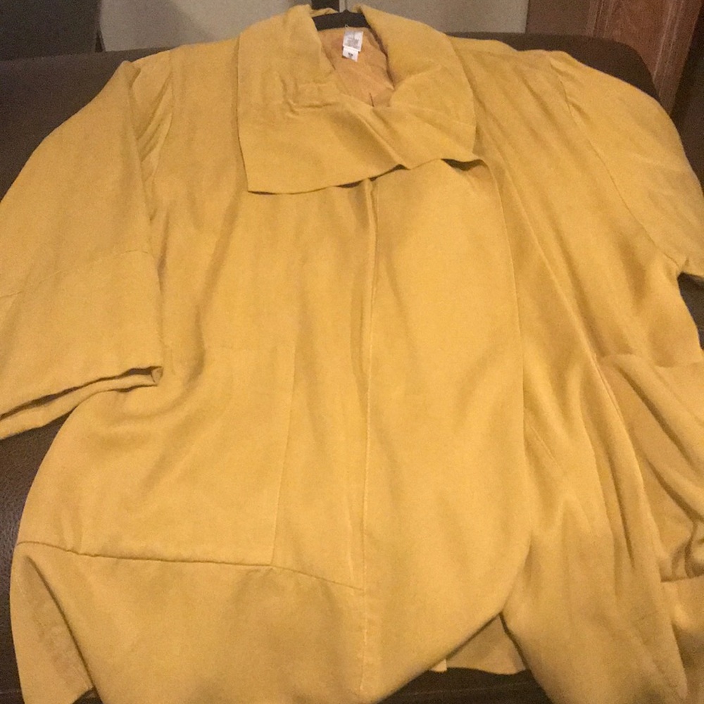 Marla unique lined swing coat